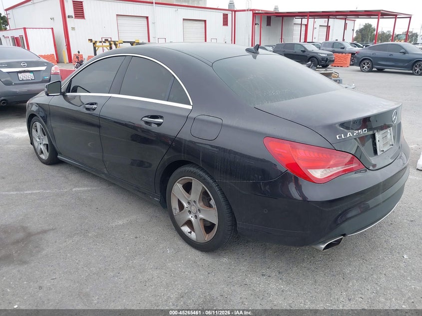 2015 Mercedes-benz Cla-klasse VIN WDDSJ4GB2FN174593 IAAI salvage auction — SIDE, Salvage Title, sold $1,975 on 2026-07-23 (photo 3)
