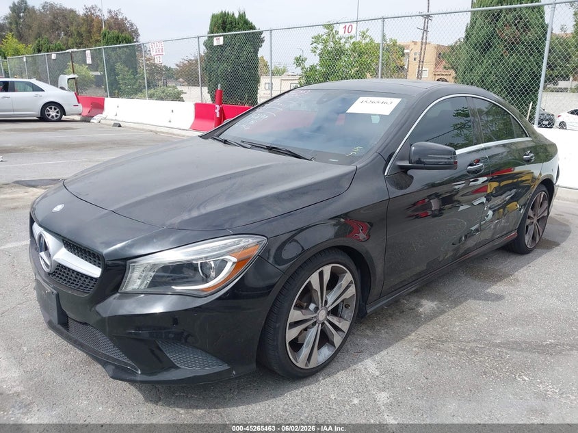 2015 Mercedes-benz Cla-klasse VIN WDDSJ4EB5FN277851 IAAI salvage auction — LEFT SIDE, Salvage Title, sold $4,475 on 2026-08-19 (photo 2)