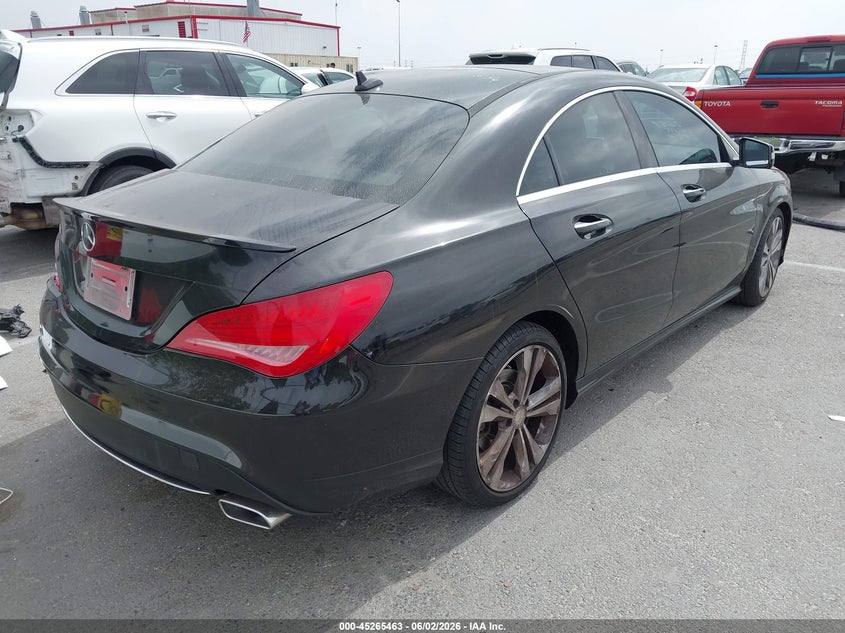 2015 Mercedes-benz Cla-klasse VIN WDDSJ4EB5FN277851 IAAI salvage auction — LEFT SIDE, Salvage Title, sold $4,475 on 2026-08-19 (photo 4)