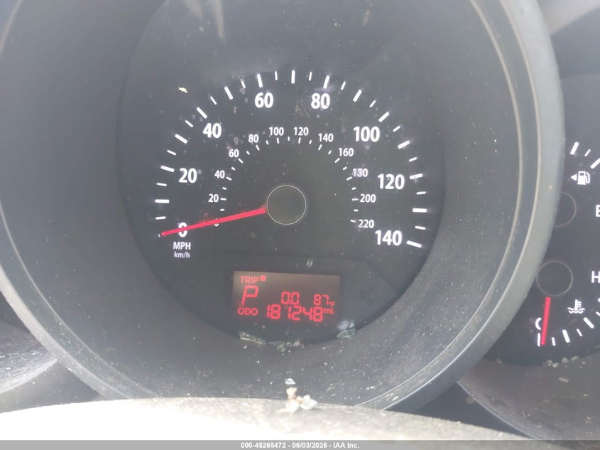 2012 Kia Soul VIN KNDJT2A52C7454392 IAAI salvage auction — LEFT FRONT, Salvage Title, sold $300 on 2026-07-23 (photo 7)