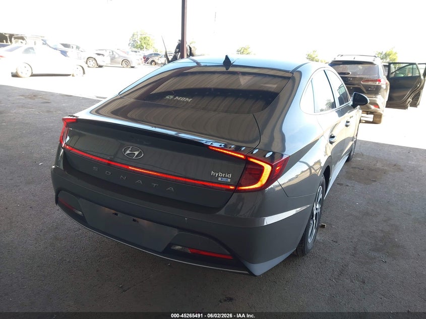 2021 Hyundai Sonata VIN KMHL24JJ1MA027547 IAAI salvage auction — FRONT END, Salvage (California), sold $3,000 on 2026-07-30 (photo 4)