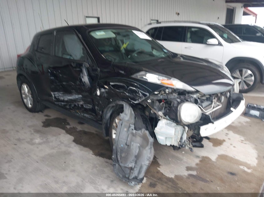 2014 Nissan Juke VIN JN8AF5MR5ET451993 IAAI salvage auction — RIGHT SIDE, Salvage Title, sold $400 on 2026-07-10 (photo 1)