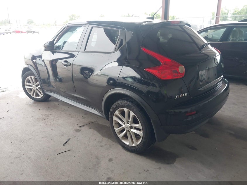2014 Nissan Juke VIN JN8AF5MR5ET451993 IAAI salvage auction — RIGHT SIDE, Salvage Title, sold $400 on 2026-07-10 (photo 3)