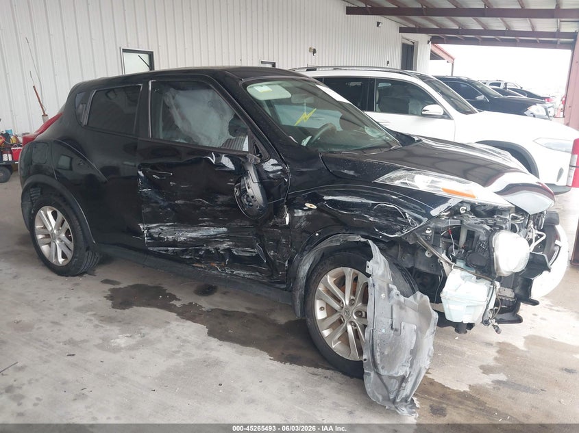 2014 Nissan Juke VIN JN8AF5MR5ET451993 IAAI salvage auction — RIGHT SIDE, Salvage Title, sold $400 on 2026-07-10 (photo 6)