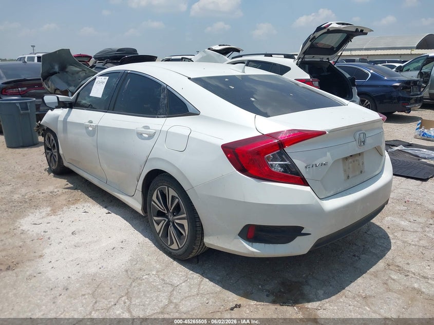 2018 Honda Civic VIN JHMFC1F78JX035615 IAAI salvage auction — FRONT END, Salvage Title, sold $25 on 2026-07-27 (photo 3)