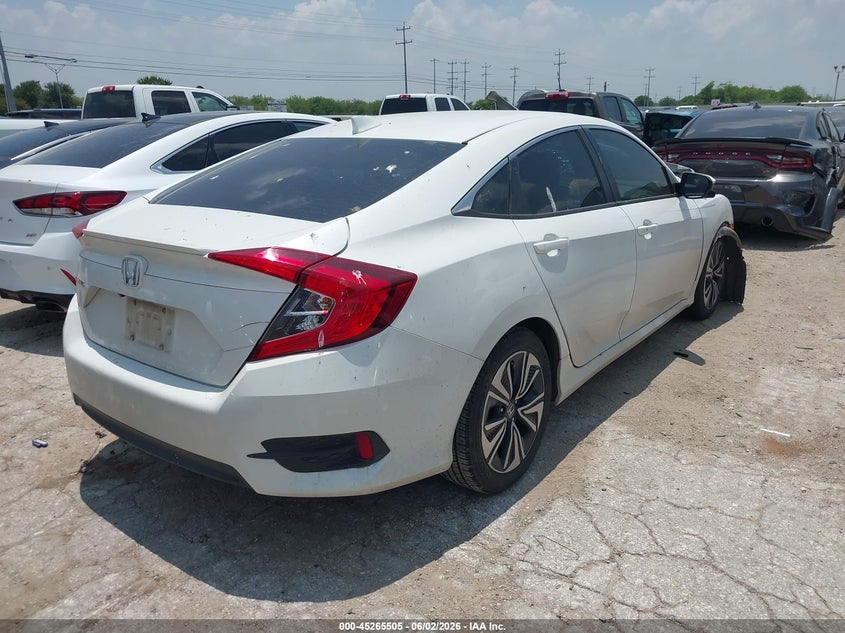 2018 Honda Civic VIN JHMFC1F78JX035615 IAAI salvage auction — FRONT END, Salvage Title, sold $25 on 2026-07-27 (photo 4)