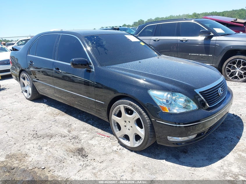 2006 Lexus Ls 430 VIN JTHBN36FX65052673 IAAI salvage auction — LEFT REAR, Salvage (Georgia), sold $450 on 2026-07-29 (photo 1)