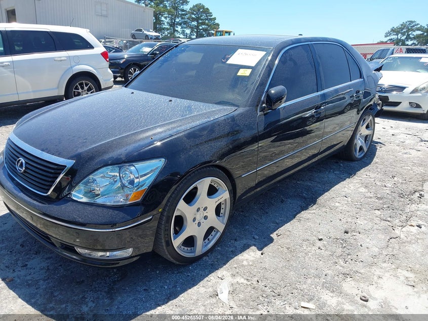 2006 Lexus Ls 430 VIN JTHBN36FX65052673 IAAI salvage auction — LEFT REAR, Salvage (Georgia), sold $450 on 2026-07-29 (photo 2)