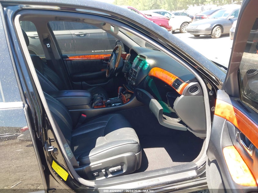 2006 Lexus Ls 430 VIN JTHBN36FX65052673 IAAI salvage auction — LEFT REAR, Salvage (Georgia), sold $450 on 2026-07-29 (photo 5)
