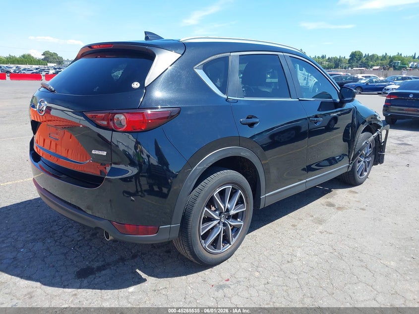 2018 Mazda Cx-5 VIN JM3KFACM8J1353861 IAAI salvage auction — RIGHT FRONT, Salvage (Oregon), sold $7,000 on 2026-07-09 (photo 4)