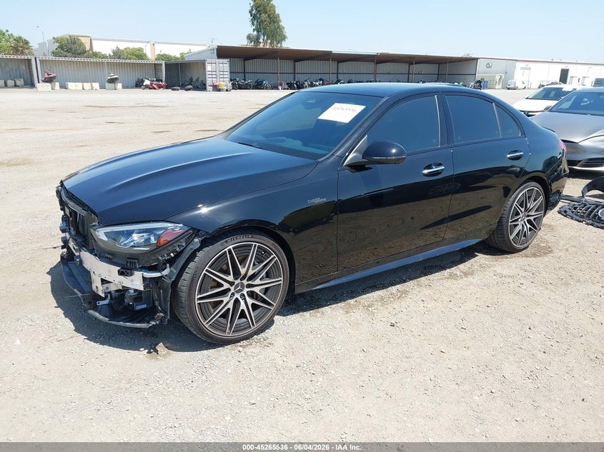 2024 Mercedes-benz VIN W1KAF8HB4RR203334 IAAI salvage auction — FRONT END, Salvage Title, sold $32,250 on 2026-07-06 (photo 2)