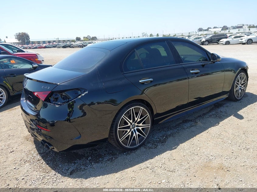 2024 Mercedes-benz VIN W1KAF8HB4RR203334 IAAI salvage auction — FRONT END, Salvage Title, sold $32,250 on 2026-07-06 (photo 4)