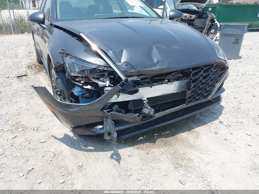 2021 Hyundai Sonata VIN 5NPEL4JA2MH114425 IAAI salvage auction — RIGHT FRONT, Salvage Title, sold $5,100 on 2026-07-14 (photo 6)