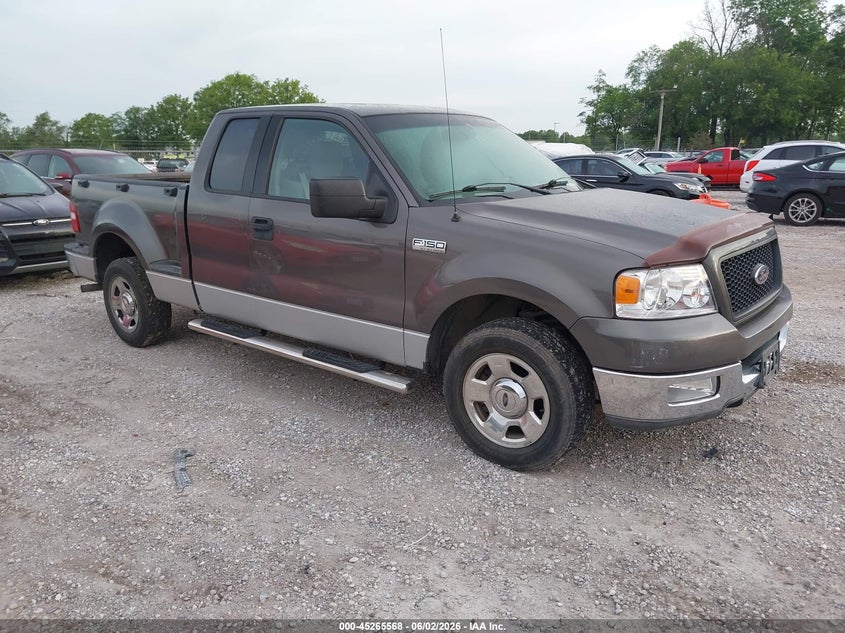 2004 Ford F-150 VIN 1FTPX02554KB82405 IAAI salvage auction — LEFT SIDE, Salvage (Missouri), sold $50 on 2026-07-31 (photo 1)