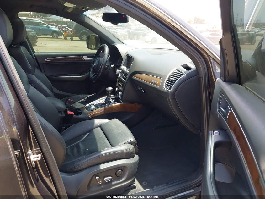 2015 Audi Q5 VIN WA1LFAFP6FA083839 IAAI salvage auction — FRONT END, Salvage Title, sold $1,200 on 2026-07-22 (photo 5)