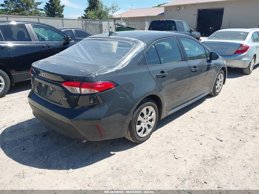 2023 Toyota Corolla VIN 5YFB4MDE8PP070551 IAAI salvage auction — HAIL, Salvage Title, sold $10,250 on 2026-07-08 (photo 4)