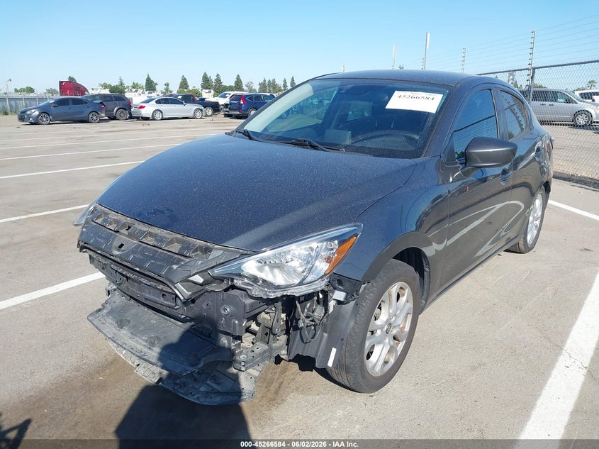 2016 Scion Ia VIN 3MYDLBZVXGY132011 IAAI salvage auction — RIGHT FRONT, Salvage Title, sold $1,950 on 2026-07-07 (photo 2)
