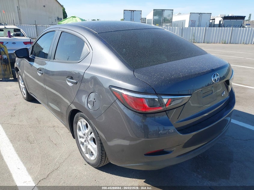 2016 Scion Ia VIN 3MYDLBZVXGY132011 IAAI salvage auction — RIGHT FRONT, Salvage Title, sold $1,950 on 2026-07-07 (photo 3)