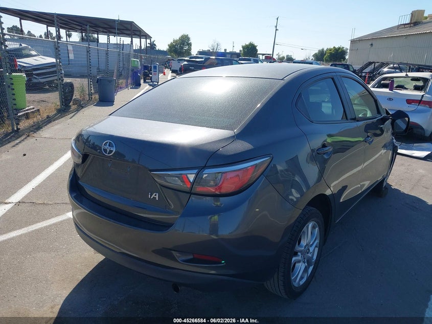 2016 Scion Ia VIN 3MYDLBZVXGY132011 IAAI salvage auction — RIGHT FRONT, Salvage Title, sold $1,950 on 2026-07-07 (photo 4)