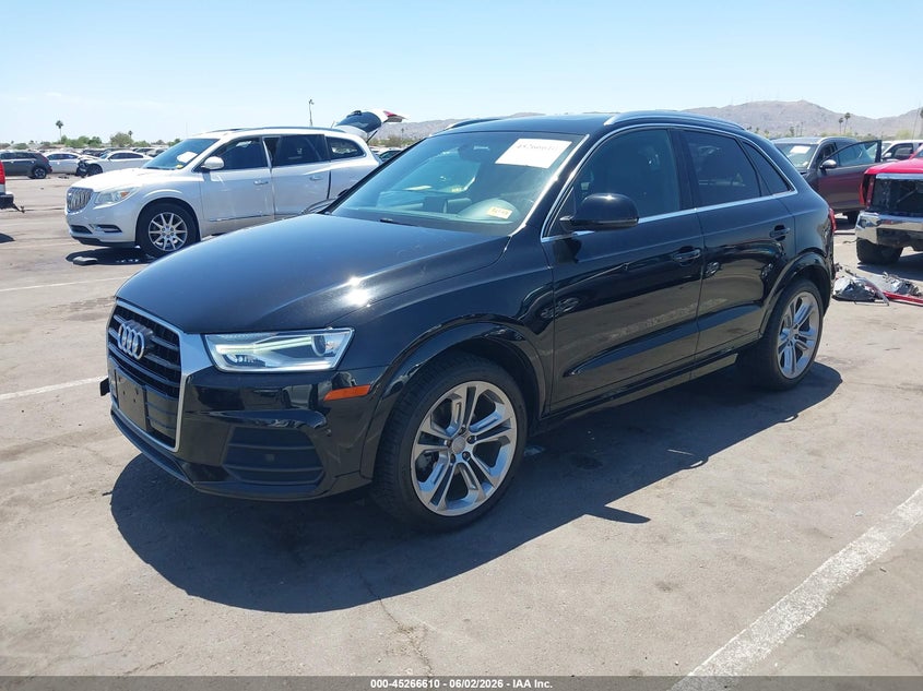 2016 Audi Q3 VIN WA1BFCFS2GR017514 IAAI salvage auction — RIGHT FRONT, Salvage (Oregon), sold $5,150 on 2026-07-14 (photo 2)