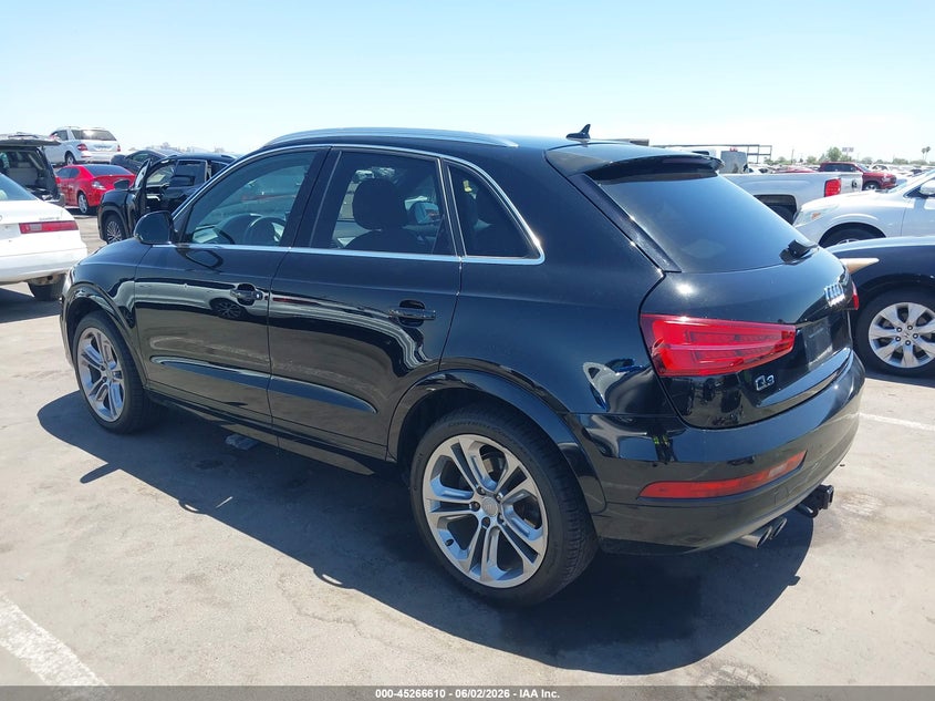 2016 Audi Q3 VIN WA1BFCFS2GR017514 IAAI salvage auction — RIGHT FRONT, Salvage (Oregon), sold $5,150 on 2026-07-14 (photo 3)