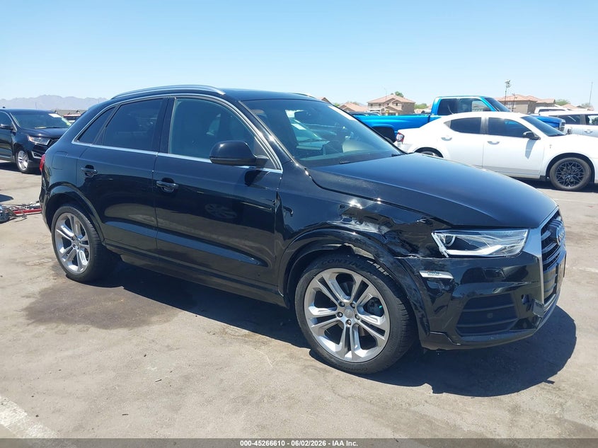 2016 Audi Q3 VIN WA1BFCFS2GR017514 IAAI salvage auction — RIGHT FRONT, Salvage (Oregon), sold $5,150 on 2026-07-14 (photo 6)