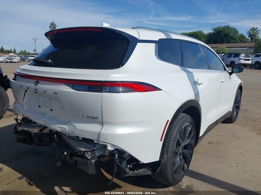 2025 Toyota Crown signia VIN JTDACAAJ8S3032981 IAAI salvage auction — REAR END, Salvage Title, sold $23,500 on 2026-08-01 (photo 4)