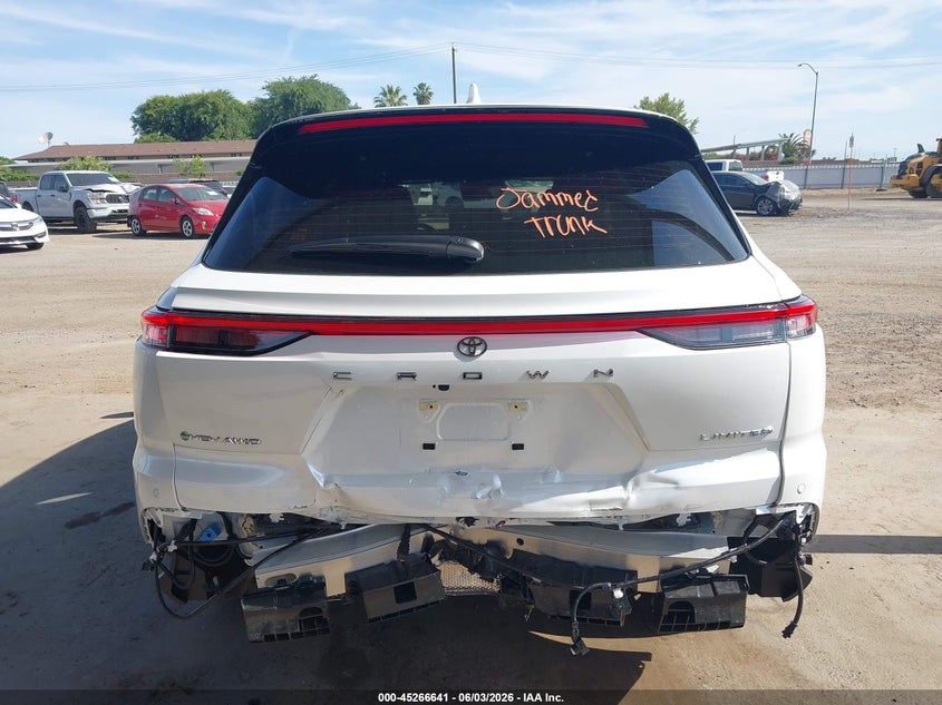 2025 Toyota Crown signia VIN JTDACAAJ8S3032981 IAAI salvage auction — REAR END, Salvage Title, sold $23,500 on 2026-08-01 (photo 6)