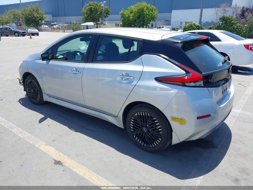 2023 Nissan Leaf VIN 1N4CZ1CV4PC550221 IAAI salvage auction — FRONT END, Salvage Title, sold $5,300 on 2026-07-11 (photo 3)
