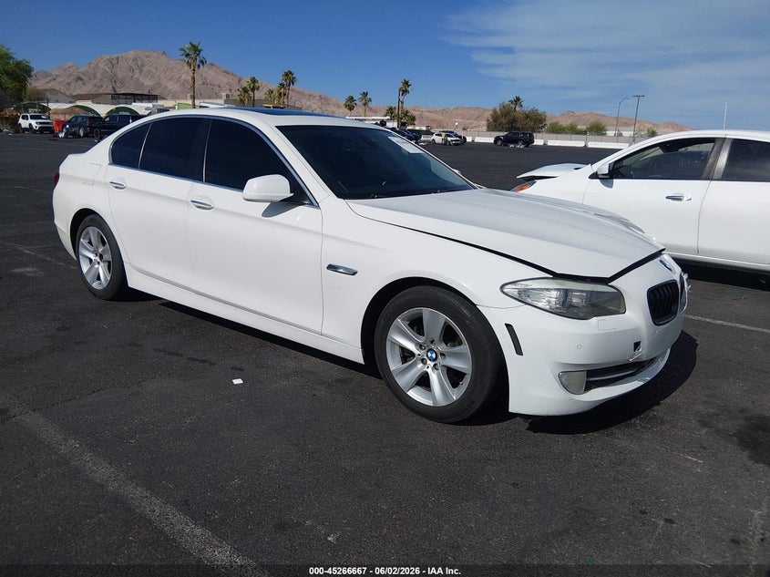 2011 BMW 5 series VIN WBAFR1C5XBC741039 IAAI salvage auction — LEFT FRONT, Salvage (California), sold $1,050 on 2026-07-10 (photo 1)