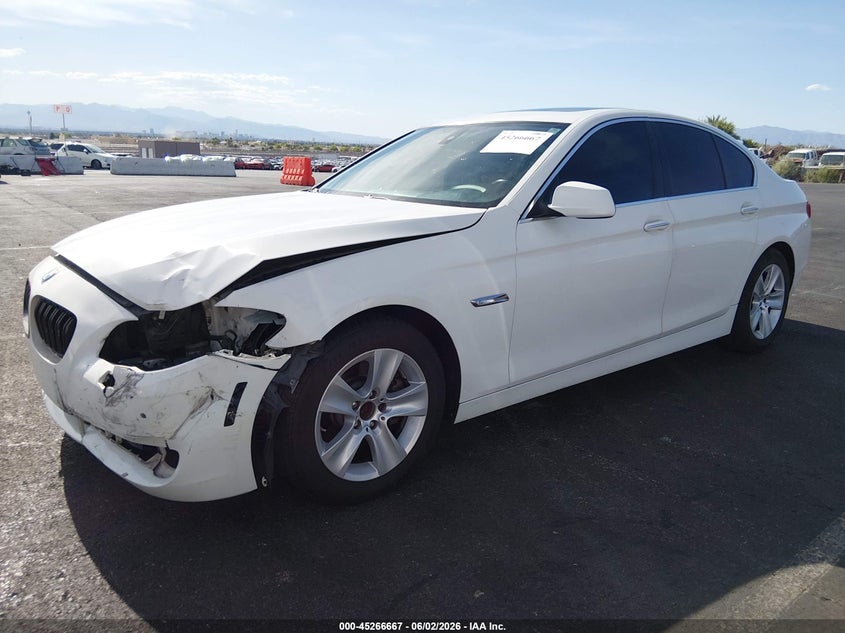 2011 BMW 5 series VIN WBAFR1C5XBC741039 IAAI salvage auction — LEFT FRONT, Salvage (California), sold $1,050 on 2026-07-10 (photo 2)