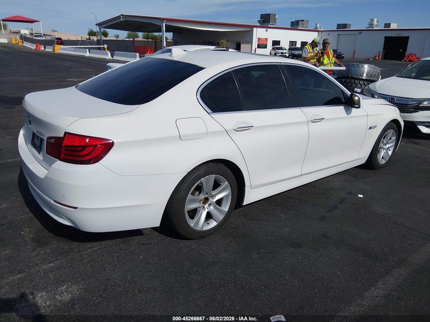 2011 BMW 5 series VIN WBAFR1C5XBC741039 IAAI salvage auction — LEFT FRONT, Salvage (California), sold $1,050 on 2026-07-10 (photo 4)