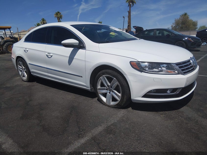 2017 Volkswagen Passat cc VIN WVWKP7AN3HE500594 IAAI salvage auction — REAR END, Salvage Title, sold $25 on 2026-07-24 (photo 1)