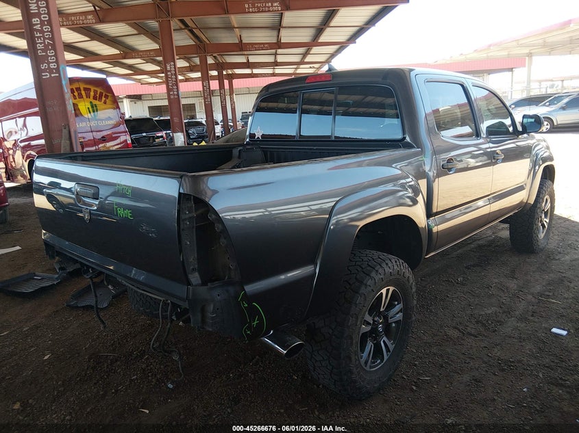 2015 Toyota Tacoma VIN 5TFJU4GN3FX079097 IAAI salvage auction — REAR END, Salvage Title, sold $8,400 on 2026-07-21 (photo 4)