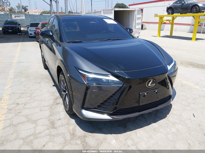 2023 Lexus Rz VIN JTJAAAAB6PA017510 IAAI salvage auction — SIDE, Salvage Title, sold $21,600 on 2026-07-16 (photo 1)