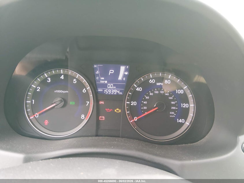 2013 Hyundai Accent VIN KMHCT4AE3DU501030 IAAI salvage auction — WATER/FLOOD, Salvage Title, sold $300 on 2026-07-15 (photo 7)