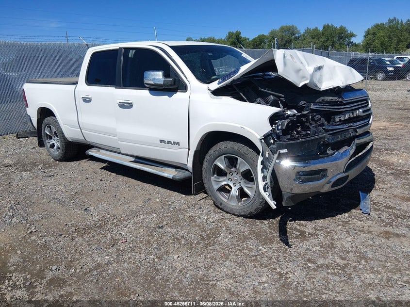 2022 Ram 1500 VIN 1C6SRFRT1NN366811 IAAI salvage auction — FRONT END, Salvage Title, sold $11,000 on 2026-07-12 (photo 1)