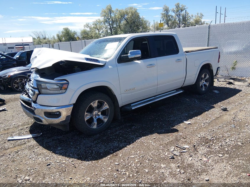 2022 Ram 1500 VIN 1C6SRFRT1NN366811 IAAI salvage auction — FRONT END, Salvage Title, sold $11,000 on 2026-07-12 (photo 2)