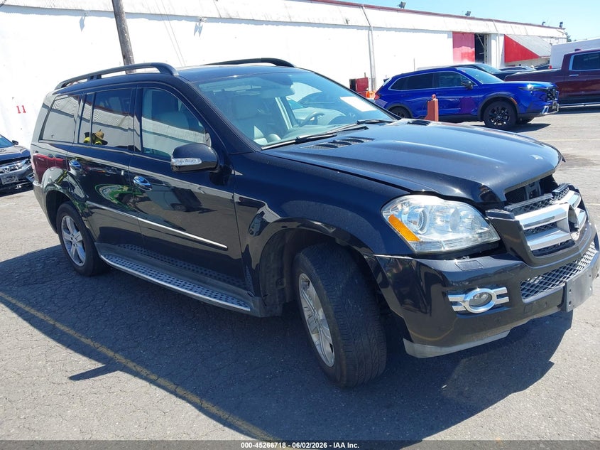 2007 Mercedes-benz Gl-class VIN 4JGBF71E27A210514 IAAI salvage auction — LEFT FRONT, Salvage (Oregon), sold $425 on 2026-07-09 (photo 1)