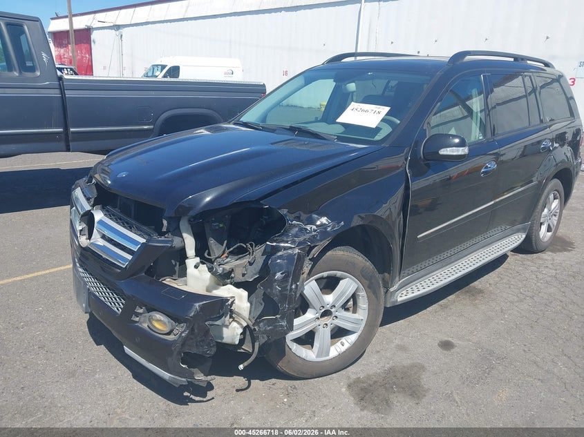 2007 Mercedes-benz Gl-class VIN 4JGBF71E27A210514 IAAI salvage auction — LEFT FRONT, Salvage (Oregon), sold $425 on 2026-07-09 (photo 6)