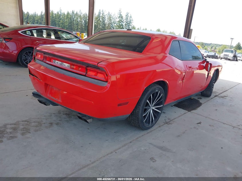 2010 Dodge Challenger VIN 2B3CJ4DV3AH249382 IAAI salvage auction — LEFT REAR, Bill Of Sale (Washington), sold $1,400 on 2026-07-09 (photo 4)