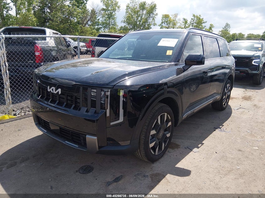 2027 Kia Telluride VIN 5XYPEES1XVG016193 IAAI salvage auction — HAIL, Salvage Title, sold $16,800 on 2026-07-21 (photo 2)