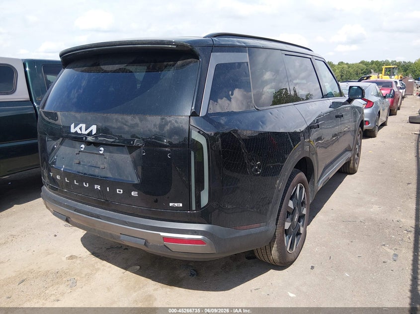 2027 Kia Telluride VIN 5XYPEES1XVG016193 IAAI salvage auction — HAIL, Salvage Title, sold $16,800 on 2026-07-21 (photo 4)