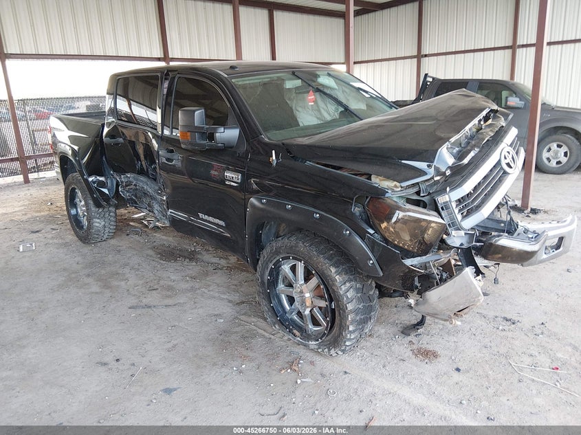 2015 Toyota Tundra VIN 5TFDW5F16FX454654 IAAI salvage auction — FRONT END, Salvage Title, sold $3,700 on 2026-07-09 (photo 1)