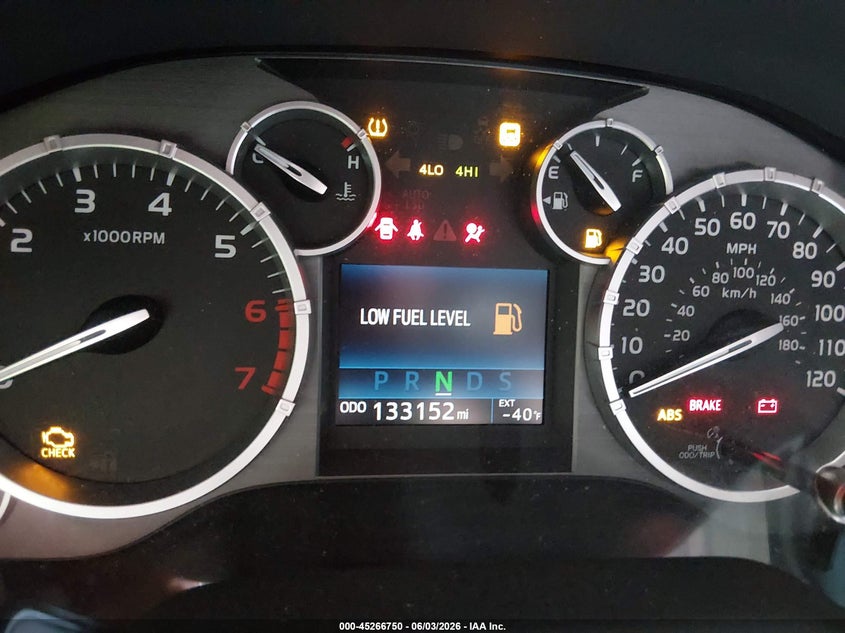 2015 Toyota Tundra VIN 5TFDW5F16FX454654 IAAI salvage auction — FRONT END, Salvage Title, sold $3,700 on 2026-07-09 (photo 7)