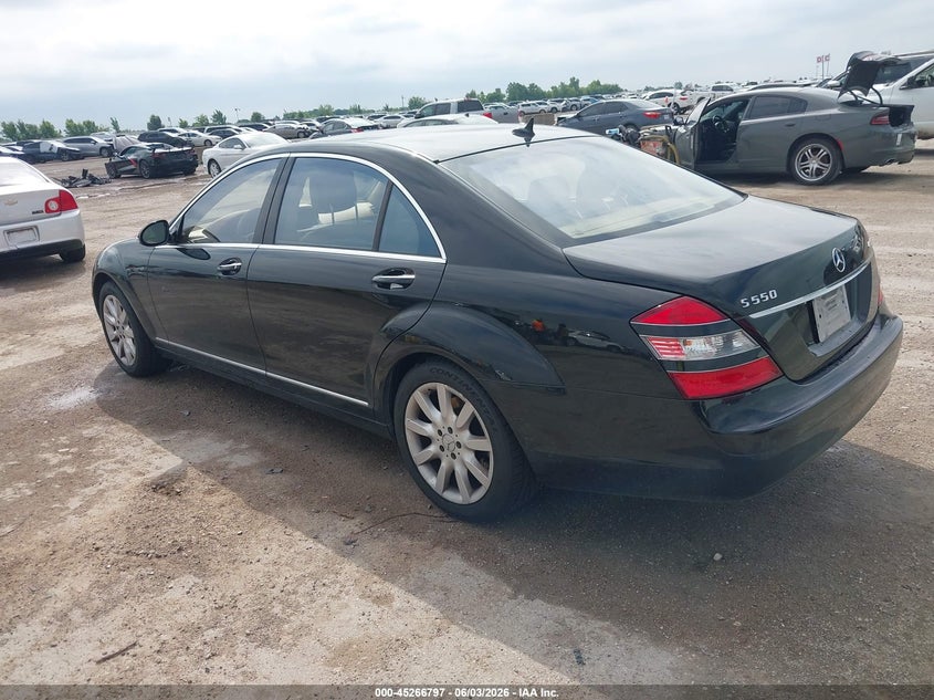 2007 Mercedes-benz S class VIN WDDNG86X67A134509 IAAI salvage auction — HAIL, Original (Texas), sold $3,200 on 2026-07-08 (photo 3)