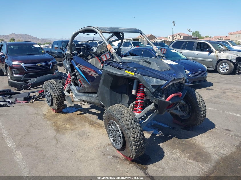 2023 Polaris Rzr VIN 3NSRGK2K5PG326006 IAAI salvage auction — ROLLOVER, Salvage Title, sold $9,800 on 2026-07-07 (photo 1)