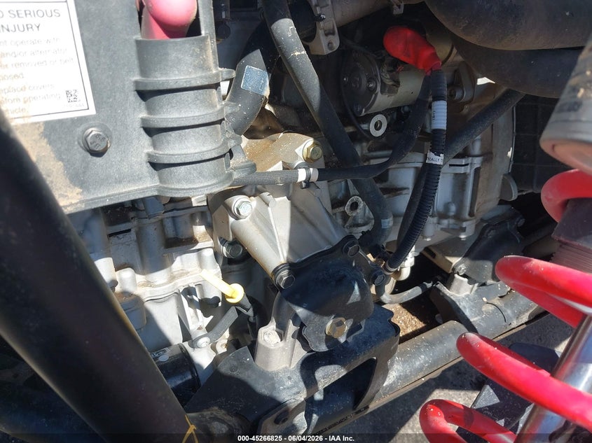 2023 Polaris Rzr VIN 3NSRGK2K5PG326006 IAAI salvage auction — ROLLOVER, Salvage Title, sold $9,800 on 2026-07-07 (photo 8)