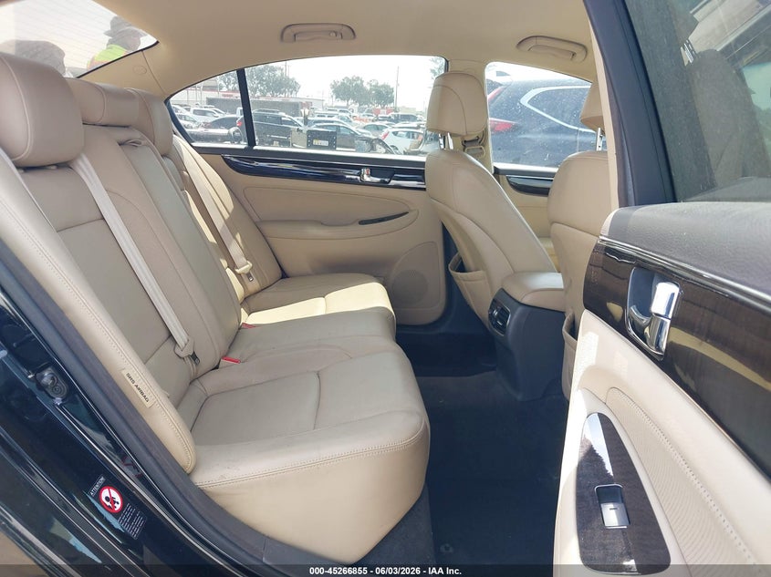 2011 Hyundai Genesis VIN KMHGC4DE1BU143162 IAAI salvage auction — SIDE, Salvage (California), sold $550 on 2026-07-22 (photo 8)
