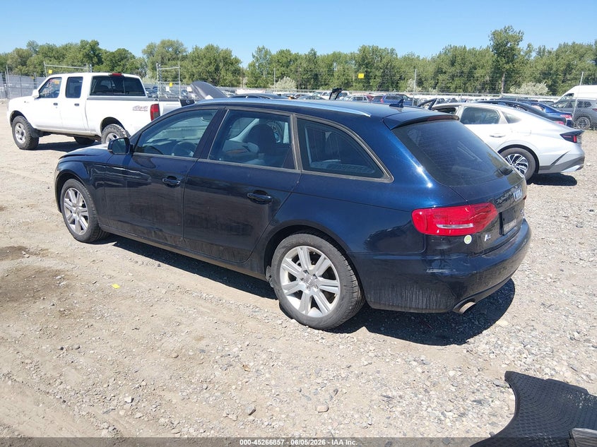 2011 Audi A4 VIN WAUSFAFLXBA053555 IAAI salvage auction — FRONT END, Clear (Montana), sold $200 on 2026-07-22 (photo 3)